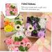OUNONA 1 Box Carnation Soap Flower Christmas Decor Momma Gifts Nativity Decor Mom Present Christmas Stockings Romantic Preserved Flower Mother Artificial Wedding Suit Paper Green 15x15x8cm - Buy Online on GoSupps.com