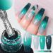 Colour Changing Gel Nail Polish Gel Nail Polish with Thermal Temperature Color Changing Diamond Glitter Reflective Nail Polish Long Lasting Glossy for DIY Nail Art Manicure at Home Salon (24#) - Buy Online on GoSupps.com