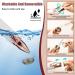 2 in 1 Rechargeable Eyebrow Trimmer & Facial Hair Removal - Waterproof Painless Lady Shaver for Women - Ideal for Lips, Nose, Face & Body - Buy Online on GoSupps.com