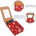 Travel Lipstick Organizer Case | Portable Makeup Bag with Mirror | Christmas Pattern Makeup Storage - Buy Online on GoSupps.com