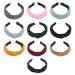 Coolty 10 pieces headband headbands elastic hair band turban knot hairband women hairband ladies
