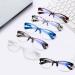 NORPERWIS 6PCS Blue Light Blocking Reading Glasses for Men & Women - Half Frame Spring Hinge Mixed Colors 1.5x Magnification - Buy Online on GoSupps.com