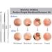 Blackhead Remover Tool Kit with Facial Cleansing Brush 3 Pieces Comedone Extractor Tool Blemish Whitehead Removal Acne Needle Pimple Spot Popper with Cleansing Blackhead Brush - Buy Online on GoSupps.com