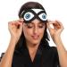 Evil Eyes Sleep Mask | Light Blocking Eye Mask for Travel & Naps | Adjustable Soft Blindfold for Men & Women - Buy Online on GoSupps.com