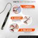 Mogold Adjustable Jump Rope for Fitness - 360 Turn Durable Silicone Metal Handle 2 Cords - Perfect for Boxing & MMA - Buy Online on GoSupps.com