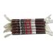 20 X Original Aniseed Liquorice Rock Sticks Handmade Traditional Rainbow Classic Sweets Retro Seaside Gift Wholesale Confectionery