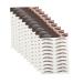 Baluue 9 Sheets Eyebrow Transfer Stickers 6d Eyebrows Stickers Eyebrow Grooming Sticker 21x14.7cm Brown