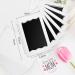 Nabance Baby Inkless Hand & Footprint Kit - 6 Print Pads, 12 Imprint Cards, Non-Toxic Family Keepsake Kit - Black - Buy Online on GoSupps.com