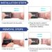 Funeng 3 Pack Silicone Bands for Fitbit Luxe - Large Black/Navy Blue/Gray - Sport Replacement Wristbands for Men and Women - Buy Online on GoSupps.com