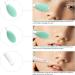 Double-Sided Soft Silicone Lip Exfoliating Brushes - Green Pink 2 Pcs - Buy Online on GoSupps.com