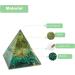 Moonstone Crystal Orgone Pyramid - Chakra Healing Energy Tower with Flower of Life Design - Buy Online on GoSupps.com