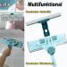 Window Squeegee - Squeegee for Window Cleaning | Adjustable Extension Pole U Bracket Window Scrubber | Telescopic Window Cleaner Window Wiper Washing Equipment - Buy Online on GoSupps.com