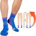 Far Infrared Titanium Ion Ankle Compression Socks for Men and Women - 5 Pairs Medium - Buy Online on GoSupps.com