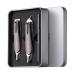 Nail Clipper Kit Nail Clipper Set Sharp Fingernails and Toenails with Angled Nail Clippers Stainless Steel Nail Clipper Set with File Personal Pedicure Kit Nail Clippers Set