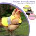Vehipa 3 Pcs Reflective Chicken Vest Set - Adjustable Harness for Poultry - Feather Protection for Hen, Geese, Duck - Buy Online on GoSupps.com