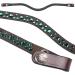 Netproshop Leather Forehead Straps Eldorado Wave with Rhinestone - COB/Full Size Brown-Army Color - Buy Online on GoSupps.com