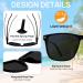 Men's Reading Sunglasses - Durable Spring Hinges UV Protection Comfortable Fit | Black 1.50 - Buy Online on GoSupps.com
