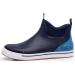 WTW Unisex Waterproof Rain Boots - Rubber Fishing Deck Shoes 11W/9M Navy - Buy Online on GoSupps.com