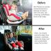 iZoeL Car Sun Shade for Baby Kids 2pcs - Self-Adhesive Side Window &rear Sunshades with 8 Suction Cups and Storage Bag - Green Animal Pattern - UV Protection - Buy Online on GoSupps.com