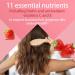 Hair Skin and Nails Gummies 5000 mcg Biotin Gummies Advanced Pectin Formula for Hair Growth Support and Radiant Appearance biotin for Hair Growth Women Strawberry Flavor 30 Gummies 30 Count (Pack of 1) - Buy Online on GoSupps.com