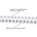 KAOYOO 10 Yards 3MM Crystal Rhinestone Diamond Chain Trim - DIY Crafts & Wedding Decoration - Silver SS12/3.0mm - Buy Online on GoSupps.com