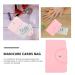 Lurrose Nail Stamping Plate Holder - Rectangular Manicure Organizer & Template Case - Pink Wallet for Nail Art - Buy Online on GoSupps.com