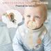 CLdy Silicone Pacifier Chain - 2pc Animal-Print Pacifier Clip for Boys & Girls | Soft Flexible & Durable in Dark Pink/Nude Pink - Buy Online on GoSupps.com