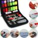 Sewing Kit 74 Pcs - Portable Mini Sewing Accessories Set with 12 Color Thread, Tape Measure, Needles, Scissors - Ideal for Home and Travel - Buy Online on GoSupps.com