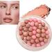 Face Makeup for Women Blush Ball High Pigment Blush Buildable Cheek Color Cheek Makeup 10g for Women Girls and Adults All Day Comfort Clothing - Buy Online on GoSupps.com