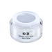 Uv Led Effect Gel Classic Glitter Silver White - White - Studio Quality - Made In Germany - 5ml