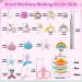 Cludoo Mermaid Charm DIY Bead Kit - 773Pcs Unicorn Bracelet Making Set for Kids Girls with Pearl Starfish Shell - Ocean Pearl Beads for Jewelry Making - Buy Online on GoSupps.com