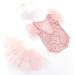 Pink Lace Newborn Photography Outfit for Girls | Pearl Lace Romper Props | Baby Photo Props | Short Sleeve (0-2 months) - Buy Online on GoSupps.com