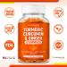 Max Strength Turmeric & Ginger Gummies | Vegan Anti-Inflammatory Supplement for Joint Pain Relief in Adults & Kids - Organic Curcumin Blend - Buy Online on GoSupps.com