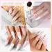 Acrylic Nail Kit: Clear/White/Pink Powder & Liquid Set for Nail Extension - DIY Manicure Tools, No Lamp Needed - 55 pcs - Buy Online on GoSupps.com