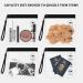 Clear Travel Toiletry Bags Airport Security Liquids Bags Travel Bags for Toiletries 20x20cm TSA Approved Travel Accessories Makeup Bags Holiday Essentials Luggage for Men Women - Buy Online on GoSupps.com
