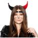 OATIPHO Devil Horns Headband Halloween Devil Hairband Animal Horns Hairband Ghost Hair Hoop Devil Costume for Fancy Dress Festival Cosplay Hairband Red Black - Buy Online on GoSupps.com