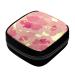 GIAPB Period Bag Sanitary Napkin Storage Bag Pad Holder for Period Makeup Pouch Pink Flower Color4914