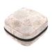 White Hydrangea Flowers Menstrual Cup Pouch Menstrual Pad Bag Feminine Menstruation Bags Portable Sanitary Napkin Pads Storage Bags Color 1