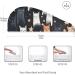 Cute Cats Stars Hair Towel 2 Pack - Super Absorbent Quick Dry Hair Turbans for Women & Girls | Perfect Hair Drying Solution - Buy Online on GoSupps.com