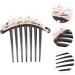 Angoily Hair Combs for Women Rhinestone Barrettes for Women Rhinestone Headpiece Pearl Hair Accessories Pearl Headpiece Hair Accessory for Women Plastic Women's Leaf Full Diamond - Buy Online on GoSupps.com