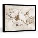 medical room decor Neurons and nervous system organic nerve cells watercolor print medical science art decor gift kids room wall art 16 X 24 Inch Framed Modern Canvas Wall Art