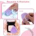 8-Pcs Triangle Powder Puff Set for Makeup | Ultra-Soft Velour Mini Puffs | Ideal for Loose Powder & Setting | Face & Under Eye Cosmetic Applicator - Buy Online on GoSupps.com