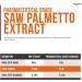 Saw Palmetto Extract 10X Potency + Pumpkin Seed Oil | Prostate Health & Hair Growth Support | DHT Blocker | 60 Softgels - Buy Online on GoSupps.com