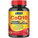 CoQ10 600 mg Softgels CoQ10 Supplement - CQ10 Coenzyme-Q10 with Omega 3 & PQQ & Vitamin E Support Heart & Antioxidant CoQ10 400mg Softgels 60 Servings