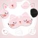 Cute Cartoon Cat Eye Mask for Sleeping - Set of 3 | Soft Lightweight Blindfold for Women, Men, Kids - Funny Animal Design for Night Sleep - Buy Online on GoSupps.com