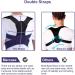 Mercase Posture Corrector for Men and Women - Adjustable Back Support for Pain Relief - Breathable Brace for Neck, Back, Shoulders - Large Size - Buy Online on GoSupps.com