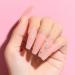 AIMEILI Hema Free Rubber Base Gel For Nails  Soak Off U V LED Clear Sheer Gel Nail Polish  4 in 1 Nail Strengthen/Enhance/Base Coat/Color Gel Polish Set Of 6pcs X 10ml - Kit 47 KIT4 - Buy Online on GoSupps.com