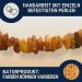 Buy Nosli Amber Necklace Collar for Dogs & Cats - Baltic Amber Dog Collar 55cm - Buy Online on GoSupps.com