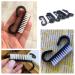 20 Pcs Home Plastic Nail Cleaning Brushes with Black Handle Grip - Portable Nail Art Manicure Tools - Buy Online on GoSupps.com
