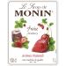 Monin Coffee Syrup Strawberry 1L for Coffee and Cocktail | Premium with Natural Flavours and Colourings | Vegan-Friendly | Includes Jaspem Drink Recipe eBook - Buy Online on GoSupps.com